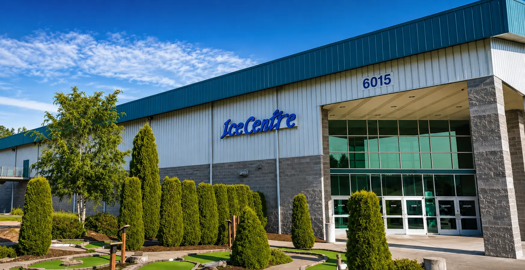 Kent Valley Ice Centre building exterior in Kent, WA